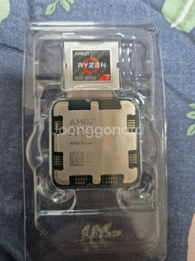amd 라이젠 7800x3d 국내정발 판매합니다--1