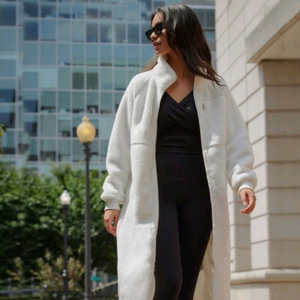 안다르 플리스롱점퍼 6사이즈