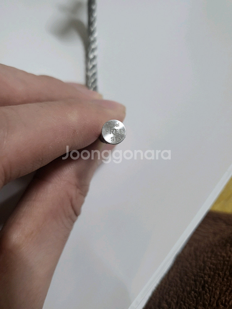 프레드팔찌 18k화.골 라지(정품임.제작아님)--6