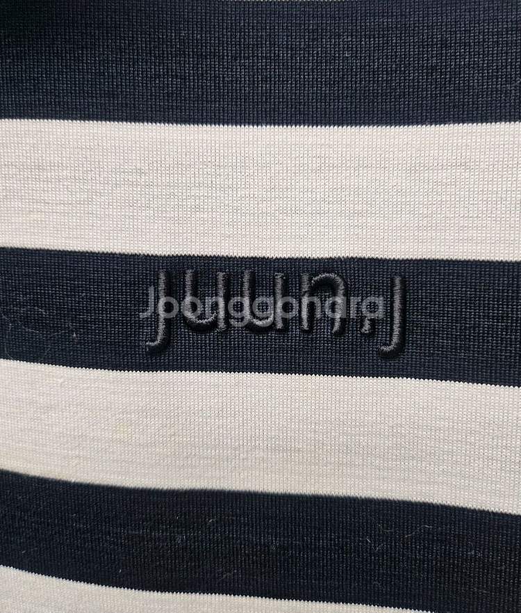 준지 남성반팔티 S 오버핏 스트라이프 ML85--2