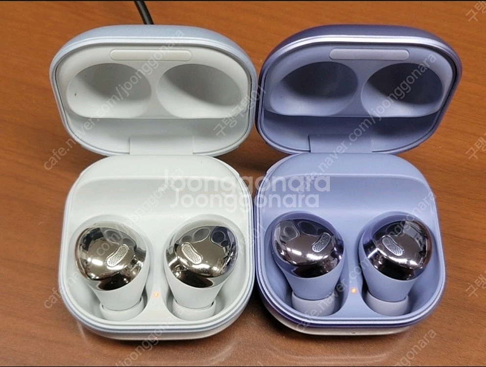 버즈 프로 왼쪽 오른쪽 유닛 본체 바이올렛 블랙 실버--0