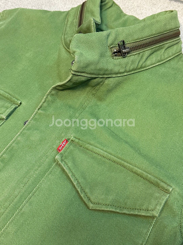 새상품 리바이스 빈티지 워싱 m65 야상 자켓--2