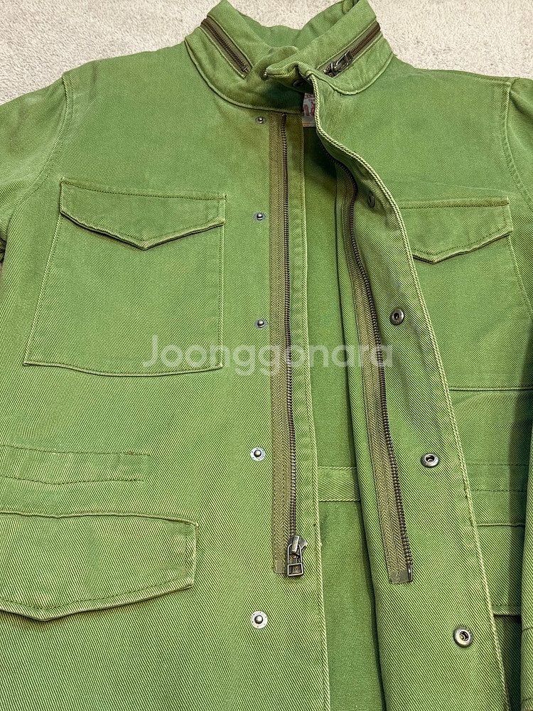 새상품 리바이스 빈티지 워싱 m65 야상 자켓--4