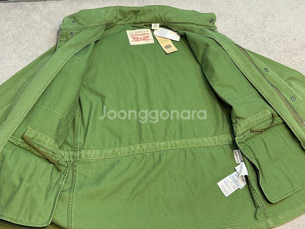 새상품 리바이스 빈티지 워싱 m65 야상 자켓--5