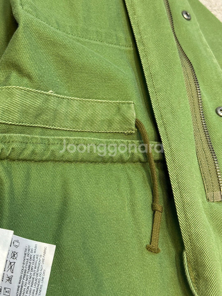 새상품 리바이스 빈티지 워싱 m65 야상 자켓--8