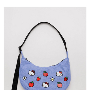 Baggu 바쿠 헬로키티 나일론 크레센트백