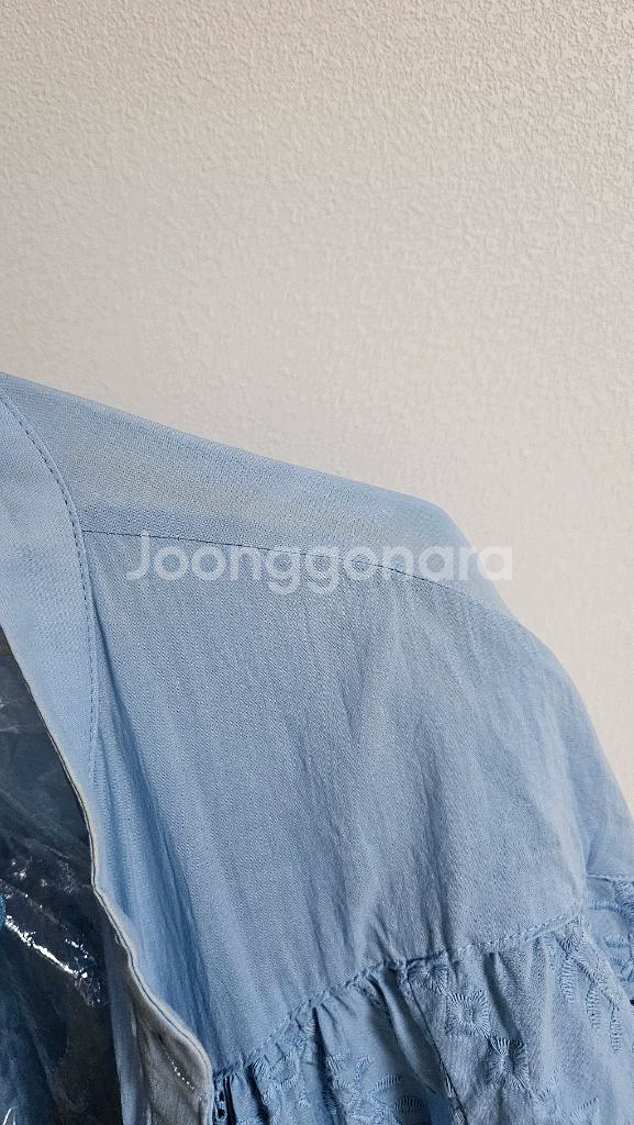 블루 롱 원피스 (속치마 포함)--2