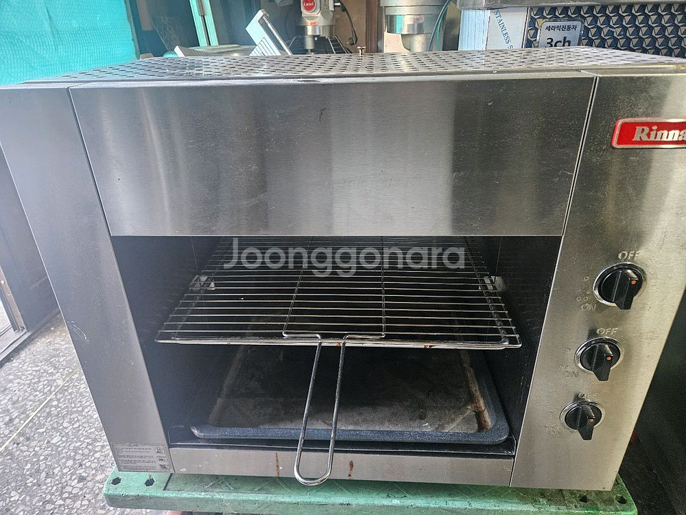 린나이 생선구이기 야끼바 가스그릴(RSB-923N)3--0