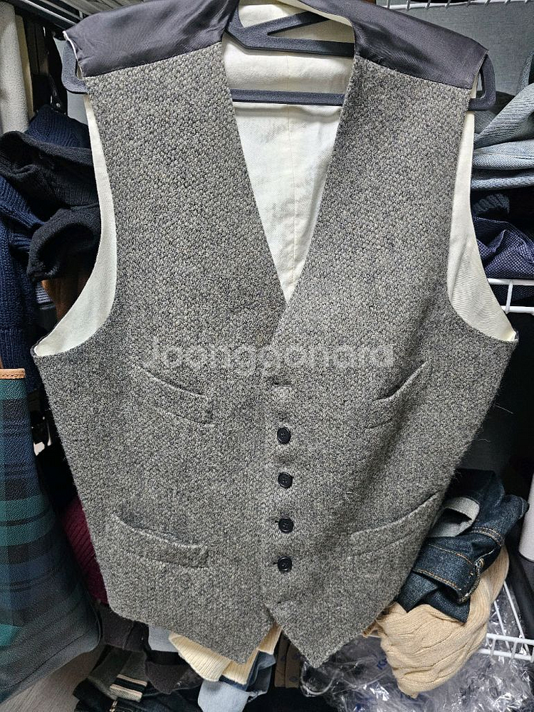 폴로 랄프로렌 알파카 헤링본베스트--0