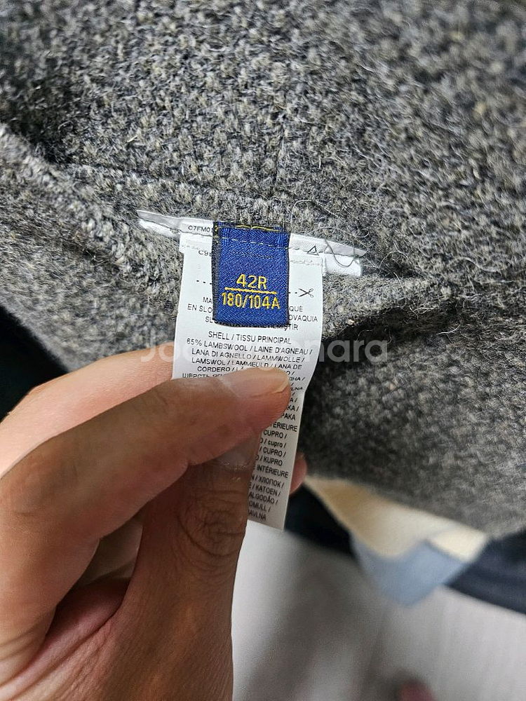 폴로 랄프로렌 알파카 헤링본베스트--1