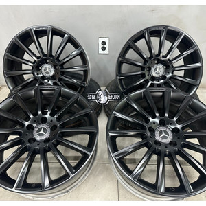 벤츠 C클래스 순정 19인치 블랙 휠