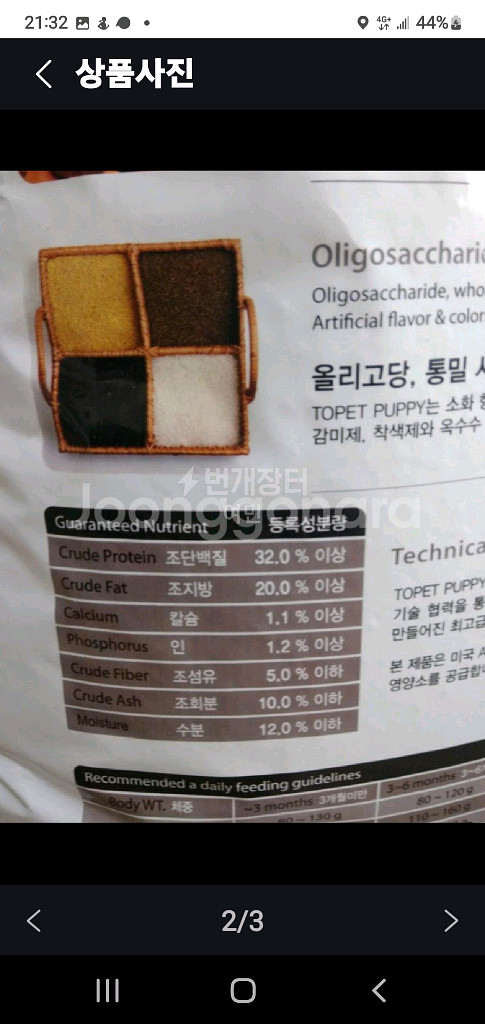 퍼피애견사료17kg--2