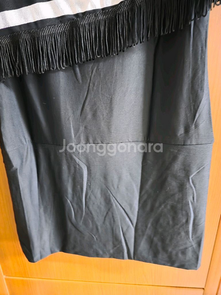 나시원피스에 쉬폰 덧댄 롱니트겸 원피스--7