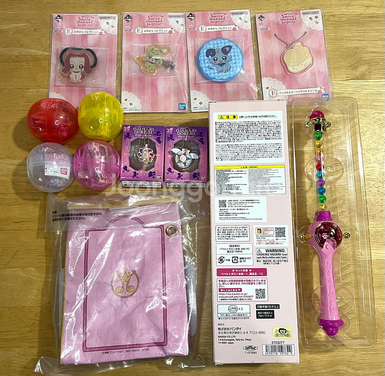 꼬마마법사레미 페페르트, 런치백, 미니어쳐가챠, 미니참--1