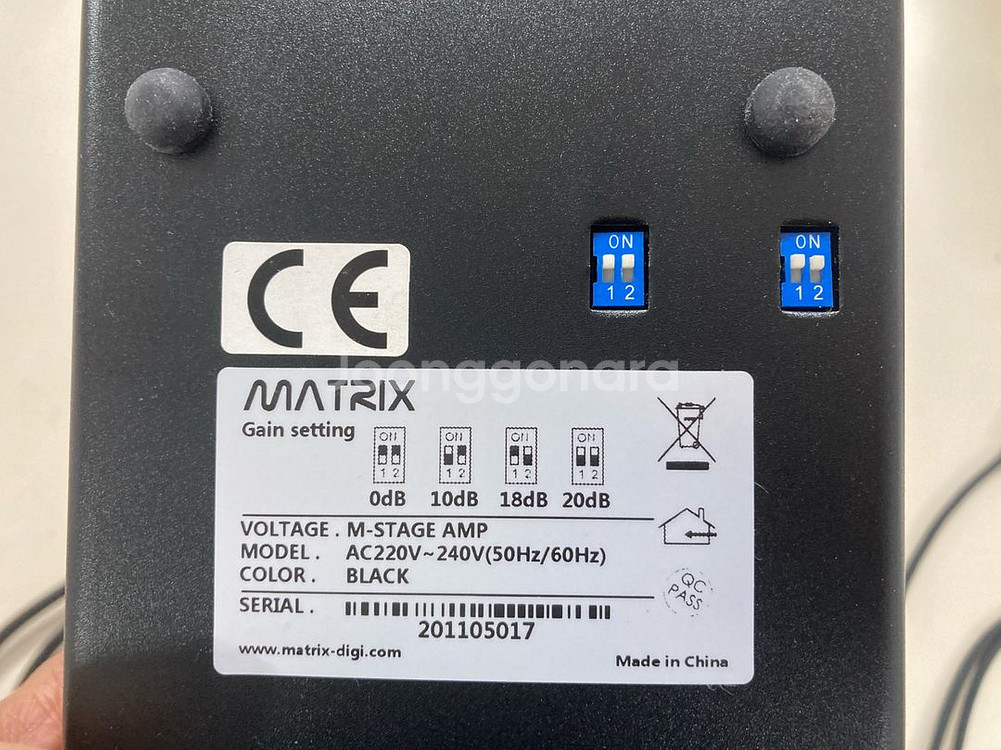 헤드폰 앰프 matrix m-stage--2