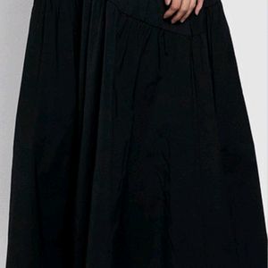 JAJU 자주 셔링 롱스커트 ㅡ 바스락 프라다원단