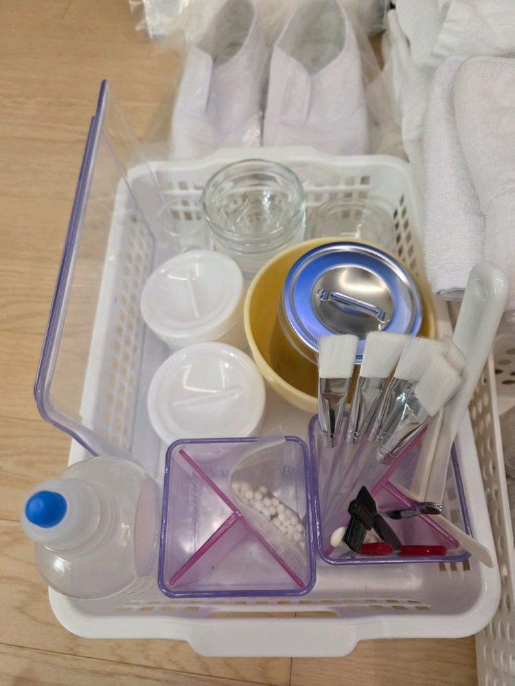 피부미용 실기재료 풀세트 저렴하게 판매합니다--4