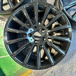 19인치 벤츠 마차 st 유광블랙 중고휠 1대분(국산)