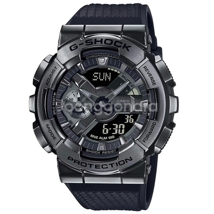 지샥 메탈 빅페이스 (G-SHOCK GM-110) 블랙--0