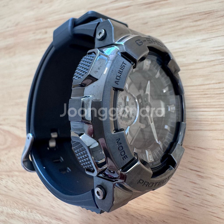지샥 메탈 빅페이스 (G-SHOCK GM-110) 블랙--6
