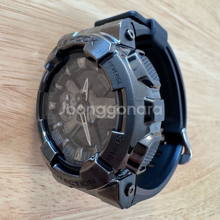 지샥 메탈 빅페이스 (G-SHOCK GM-110) 블랙--7
