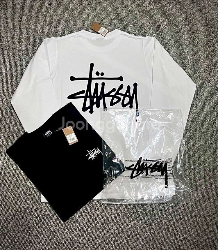 스투시 STUSSY 롱슬리브(긴팔) 남녀공용!--2