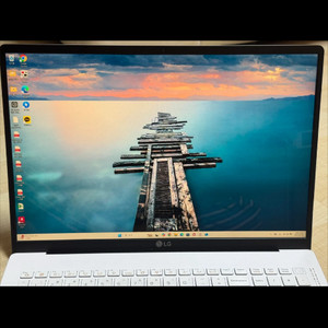 lg 그램 17인치 화이트 노트북
