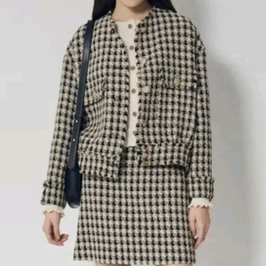 8세컨즈 울혼방 트위드 자켓 (S/F)