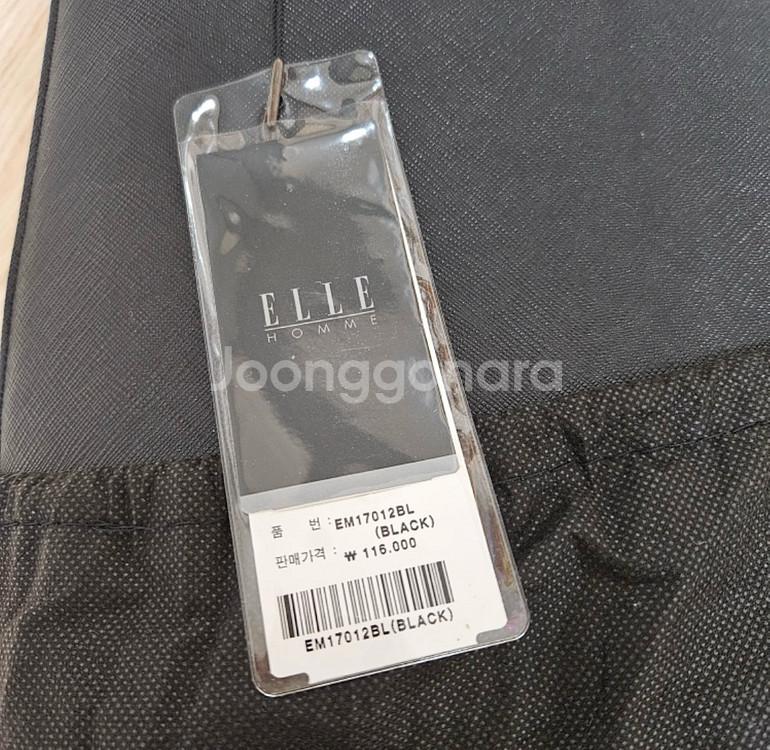 Elle homme 엘르옴므 기죽 서류가방 새것--5