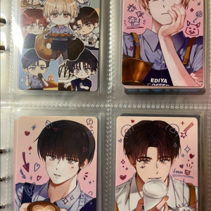 데못죽 이디야 콜라보 포카 풀셋 팝니다 포토카드