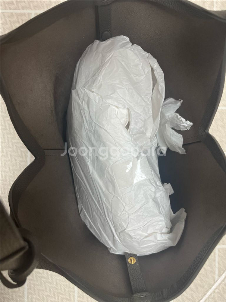 타임 이클립스 토트백 M 다크그레이--2