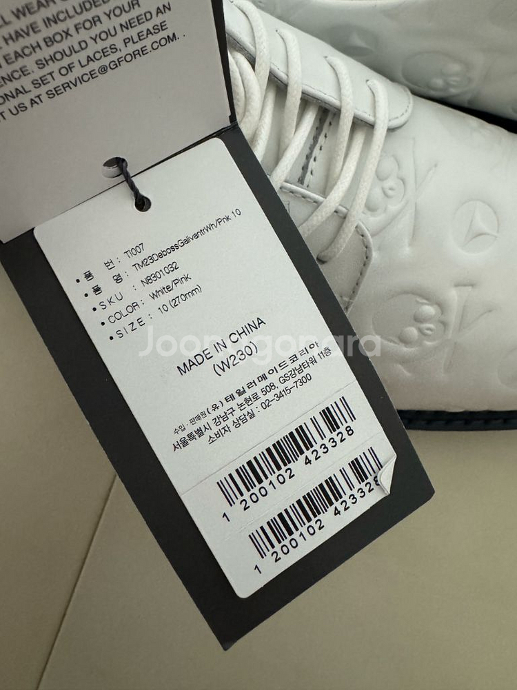 지포어 테일러메이드 콜라보 갤리벤터 골프화--3