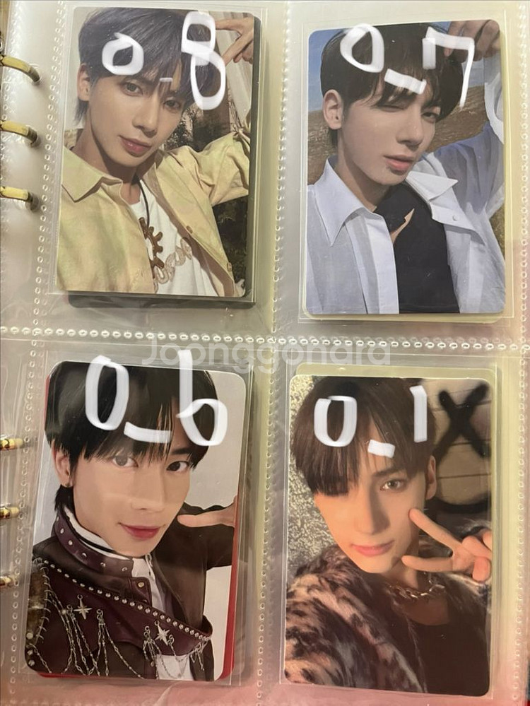 txt 투바투 포카 팝니다 특전 이즈위 럭드 포토카드--0