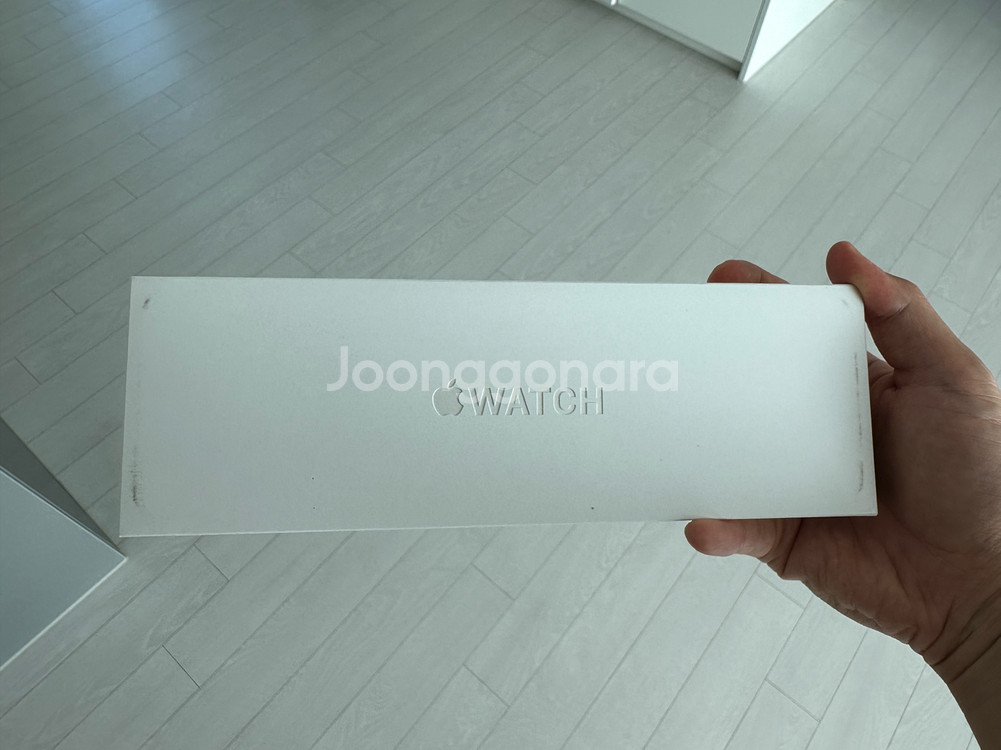 애플워치 10 42mm 네츄럴티타늄,모던버클다크토프--0
