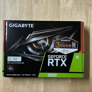 지포스 Rtx 3050 ud2 oc d6 6gb nan