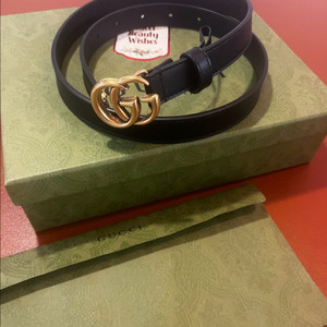 (정품)구찌 마몬트 여성용 벨트 2cm 컨디션 A