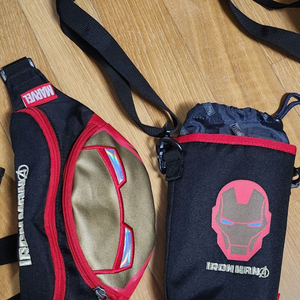 아이언맨 힙색& 물병가방