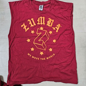 줌바 티셔츠 쇼츠 세트에 노스페이스는 덤