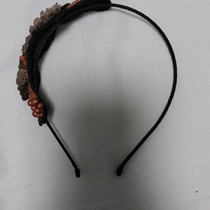 헤어머리띠.핸드메이드라벨유