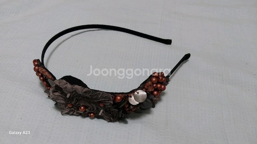 헤어머리띠.핸드메이드라벨유--2
