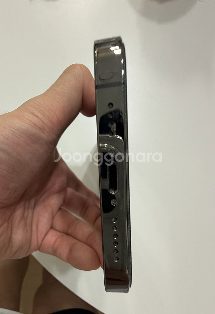 아이폰 12 프로맥스 256g 그래파이트 색상 팝니다--3