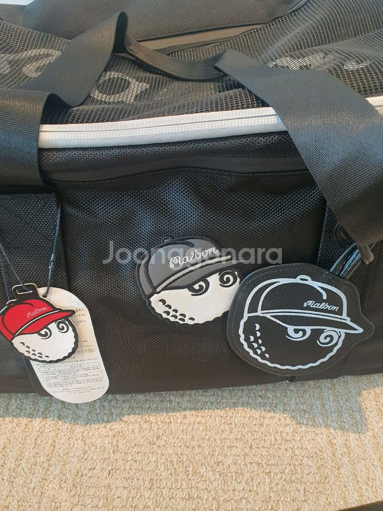 국내당일발송 말본골프백 캐디백 보스턴백 경량 블랙--2