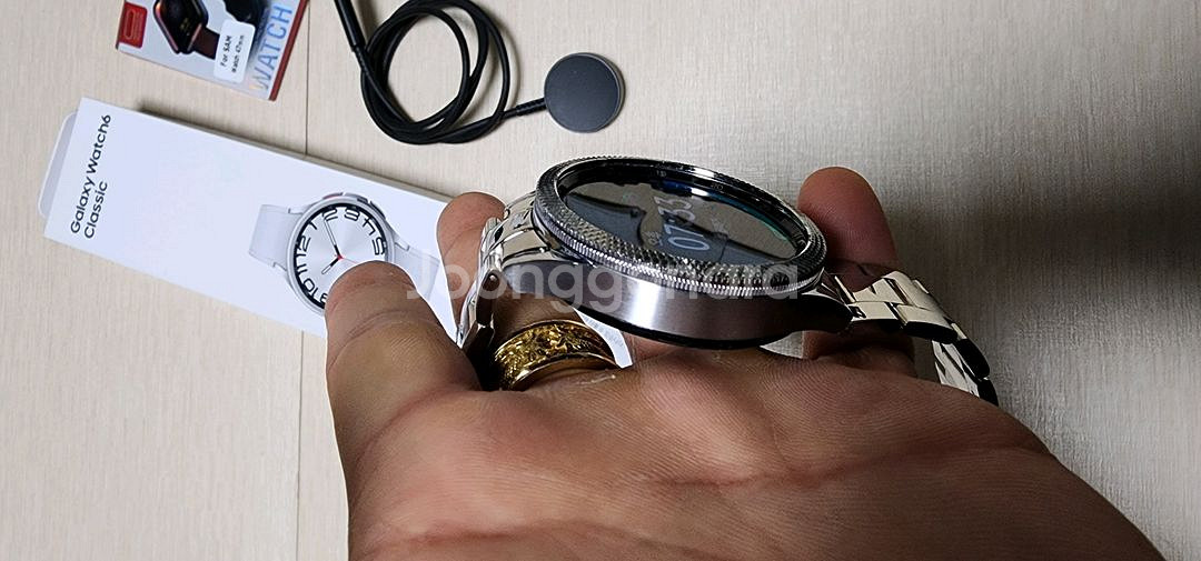 갤럭시워치6 47mm 클래식 블루투스--5