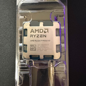 AMD 라이젠 9 9950X3D CPU 미사용 새제품