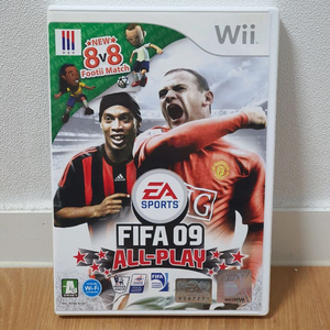 닌텐도위 wii 피파09 올플레이
