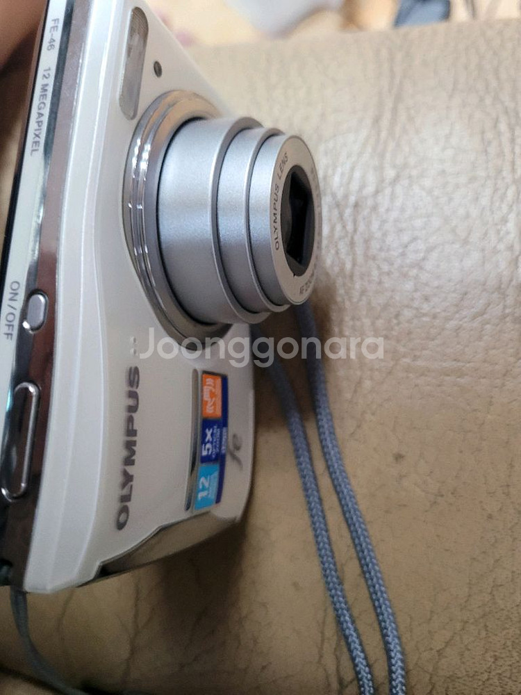 올림푸스 FE-46 실버 빈티지 디카--4