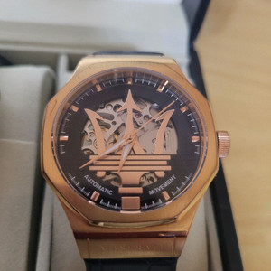 오토매틱 자동 남성용 마세라티 시계