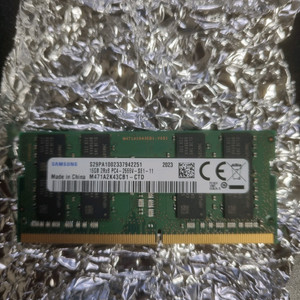 삼성 ddr4 2666 램 16g 노트북용 팝니다