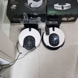 LG오브제 로봇청소기 R9 M9 2개 일괄 판매