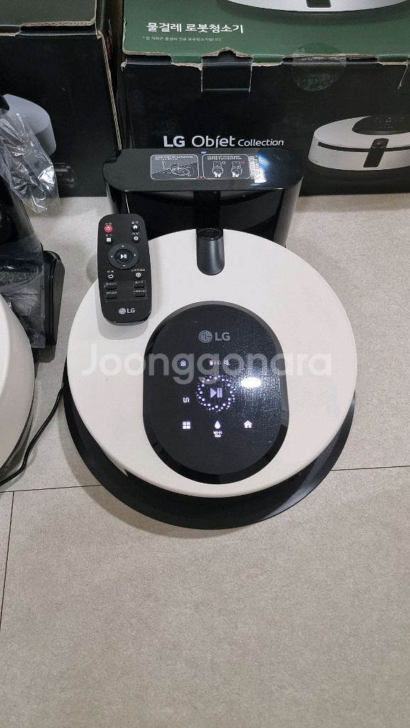 LG오브제 로봇청소기 R9 M9 2개 일괄 판매--2
